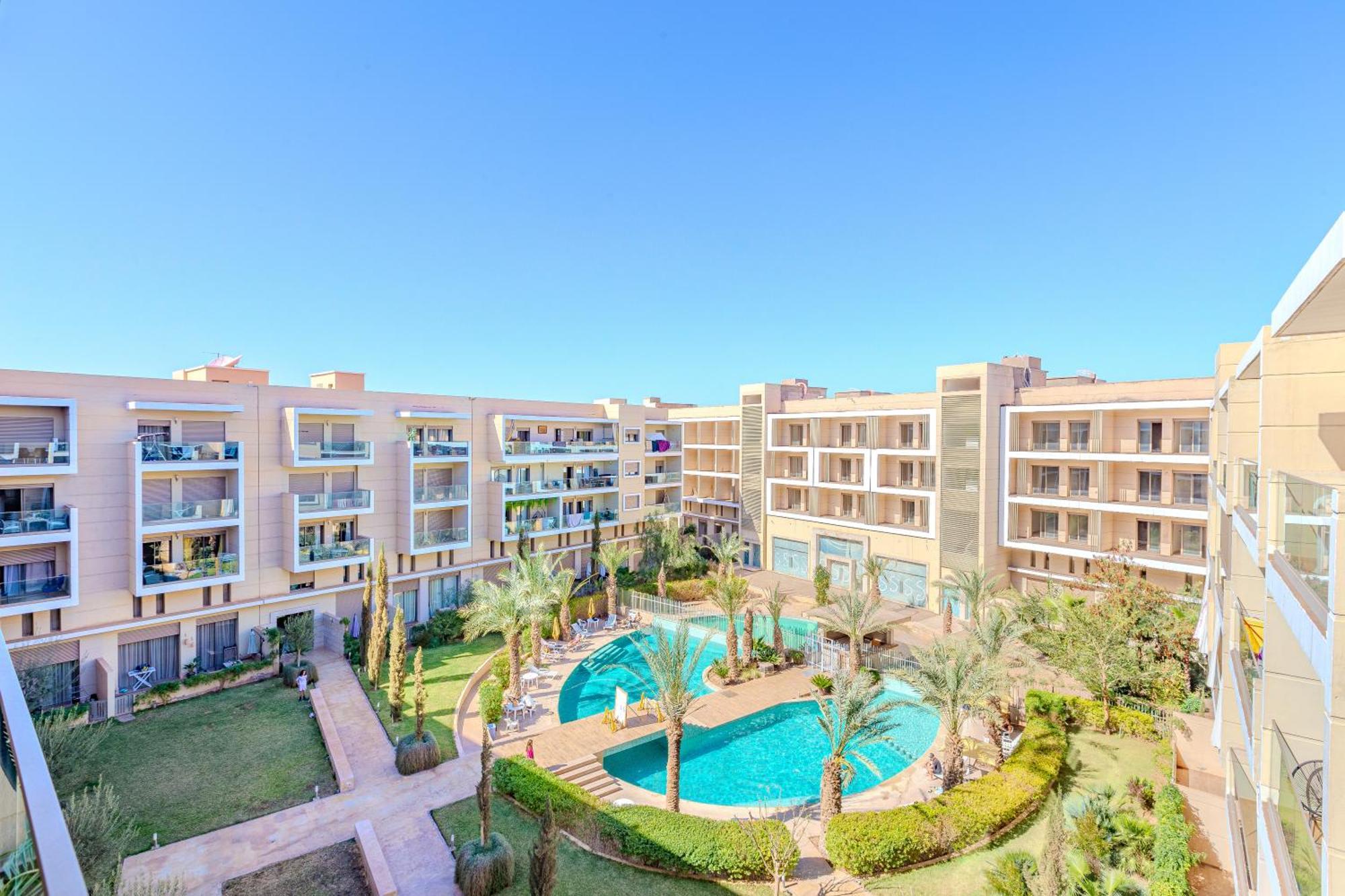 Appartamento Royal Deluxe Gold - Marrakech, Luxe Pool View Marrakesh Esterno foto